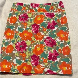 Merona Floral Skirt Size 2